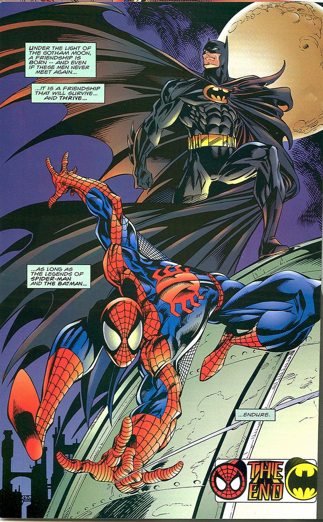 Top 42+ imagen batman and spiderman