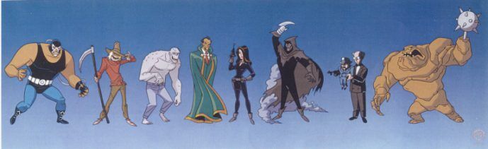 batman the animated series characters