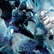 Promotional image of Batman vs. Bane.