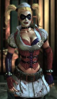 In Batman: Arkham City (2011), you can find Harley Quinn's outfit from  Batman: Arkham Asylum (2009) in Joker's Fun House, complete with Warden  Sharp's ID tag. : r/GamingDetails