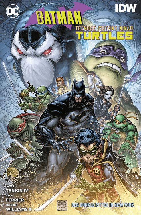 Batman Teenage Mutant Ninja Turtles Der Dunkle Ritter In New York Batman Wiki Fandom