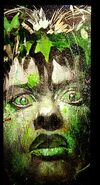 Poison Ivy in Black Orchid Vol 1. Art by Dave McKean.