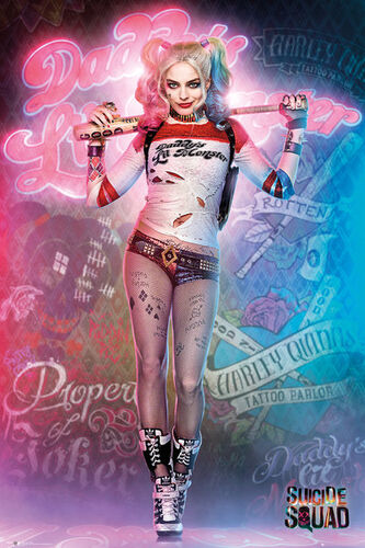 Harley Quinn SS Poster 01