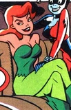 Poison Ivy in Batman Adventures Holiday Special. Art by Bruce Timm.