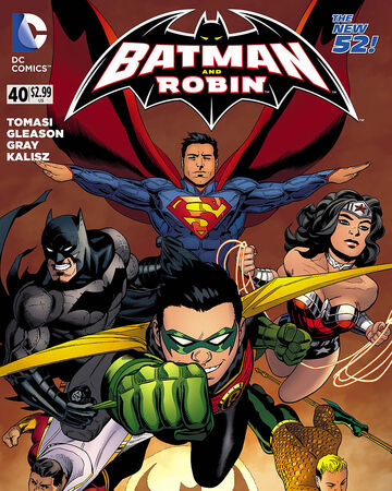 BATMAN AND ROBIN #40 STANDARD COVER 