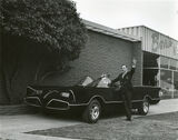 with display replica Batmobile