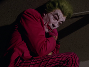 Joker stuck on Batpole