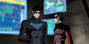 Nightwing trusts Robin to lead Gamma Squad