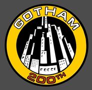 Bicentennial logo placed around Gotham for months prior to the festival date