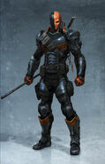 Deathstroke concept art.