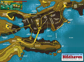 Map of Blüdhaven