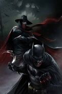 Francesco Mattina cover art to Batman/The Shadow #5