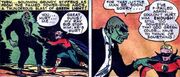 Solomon Grundy gegen Alan Scott in den 40gern