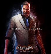 Two-Face Batman ArkhamKnightpromoad