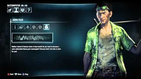 Batman Arkham Knight All Riddler Audio Logs