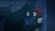 Batman interroga a Harley