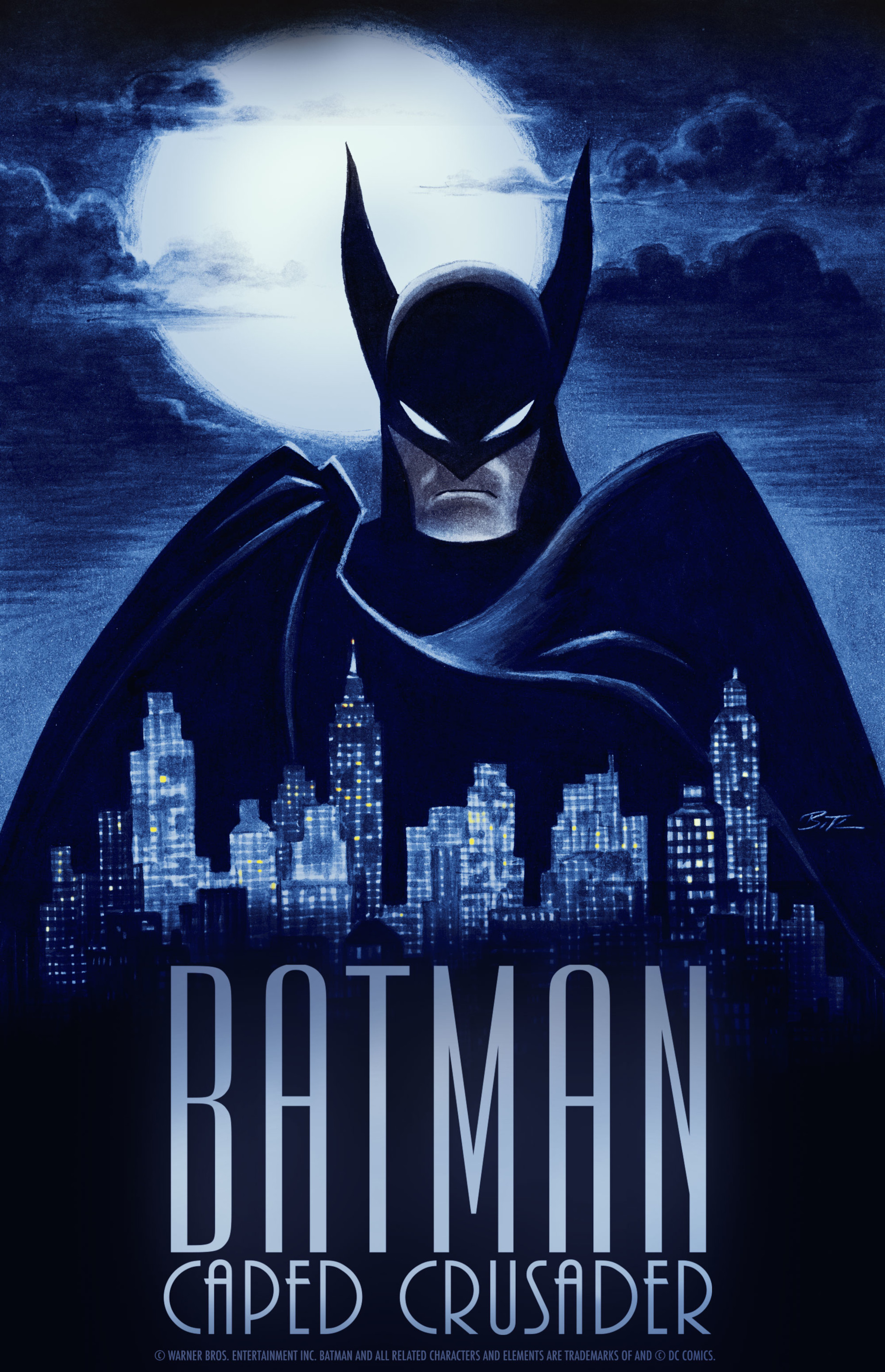 TV Show Batman: The Animated Series HD Wallpaper by Bruce Timm