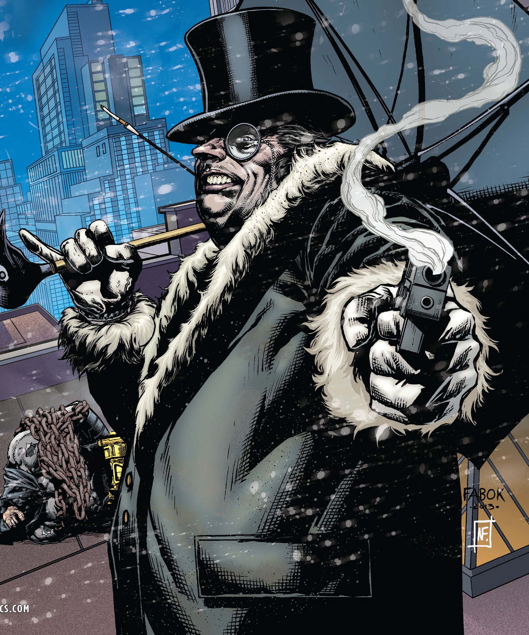 Arriba 82+ imagen batman pinguino comic