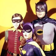 Batman, Robin and Batgirl, the Terrific Trio