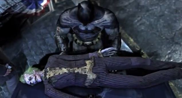 batman joker arkham city death