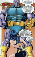 Thanoseid Amalgam Universe Darkseid/Thanos