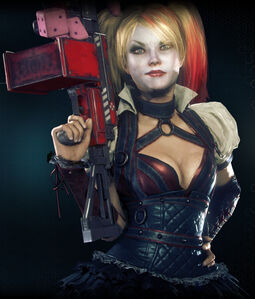 Arkham Knight Harley Quinn profile