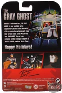 Limited Edition Gray Ghost Action Figure (Back)