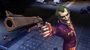 Joker's Gun in Arkham Asylum.