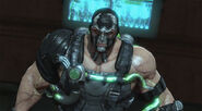 Bane in the Batman: Arkham Origins multiplayer