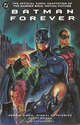 Batman Forever Comic Book Cover