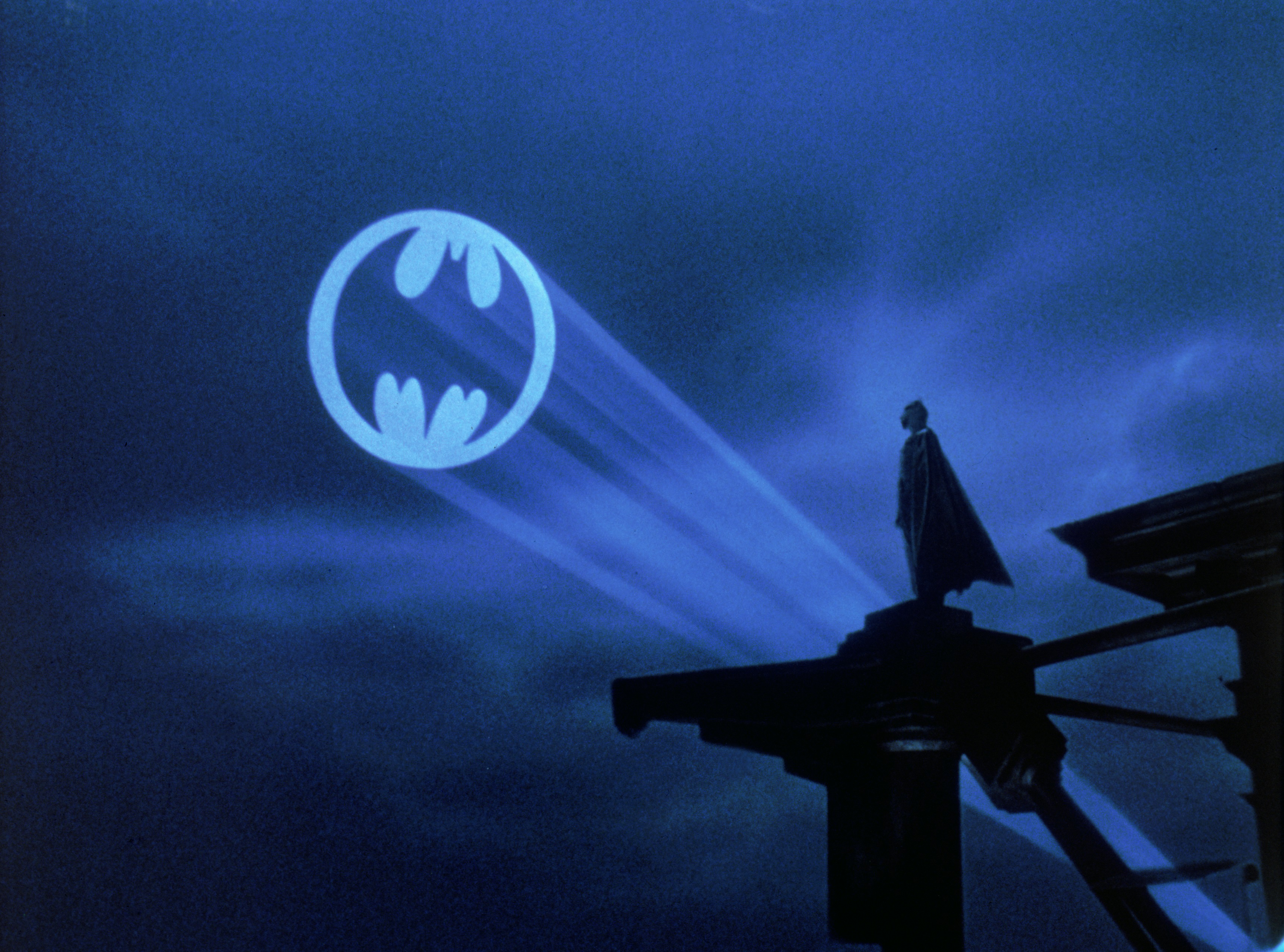 bat signal light