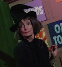 Estelle Winwood (1883–1984), as Aunt Hilda (Batman 1960s series)