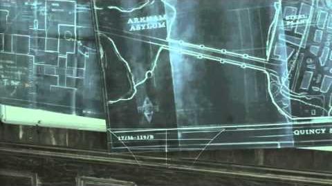 Batman Arkham Asylum Easter Egg - Arkham City Teaser