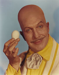 Vincent Price (1911-1993), as Egghead (Batman 1960s series)