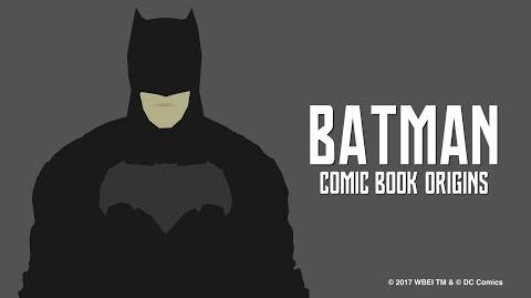 Justice League - Batman Comic Book Origins