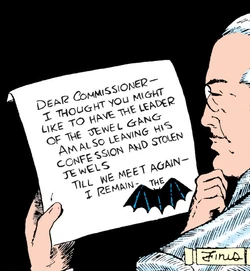 The 1st Bat-Note ever