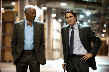 TDKR Lucius and Bruce