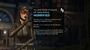 Catwoman's Result Screen (Fractured Mask)