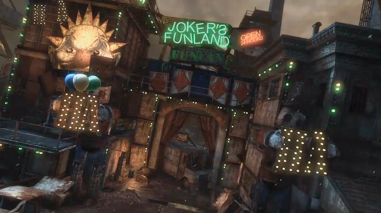 lego joker funland