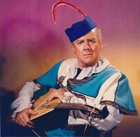 Van Johnson (1916-2008), as The Minstrel (Batman 1960s series)