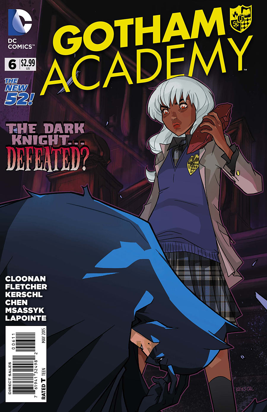 Academy Gotham Academy NM Dc Comics Âge Moderne Vol 1 #12 Presque Neuf 