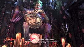 Joker statue
