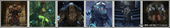Low-res avatars possibly confirming Bane, Poison Ivy, Solomon Grundy, Mr. Freeze, The Penguin, and Killer Croc's involvements