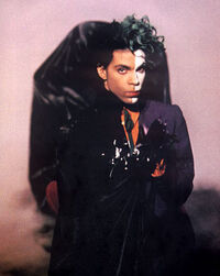 Prince (1958-2016), writer and performer of the Batman movie songs