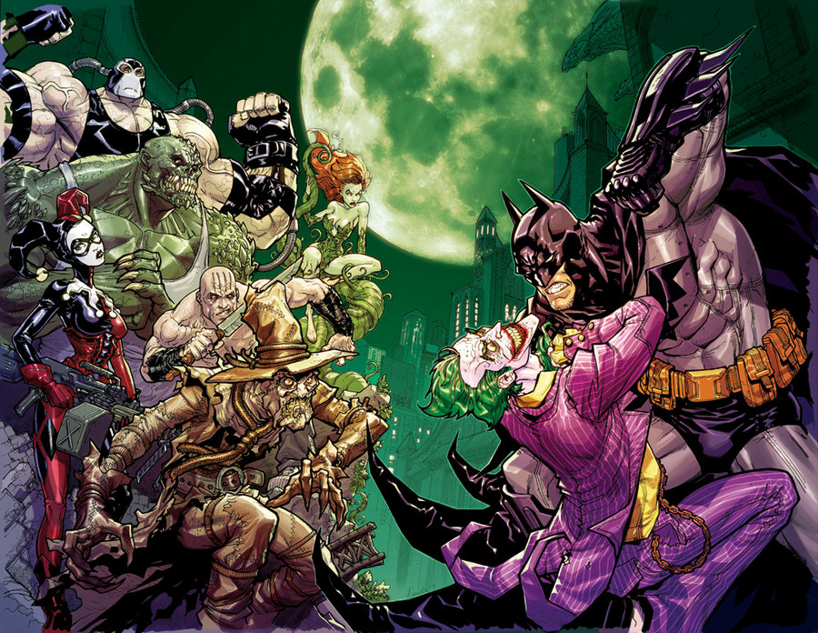 Total 115+ imagen batman arkham asylum personajes