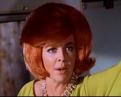 Myrna Fahey (1933–1973), as Blaze (Batman 1960s series)