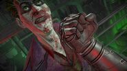 Batman uppercut Joker (Shadows Edition)