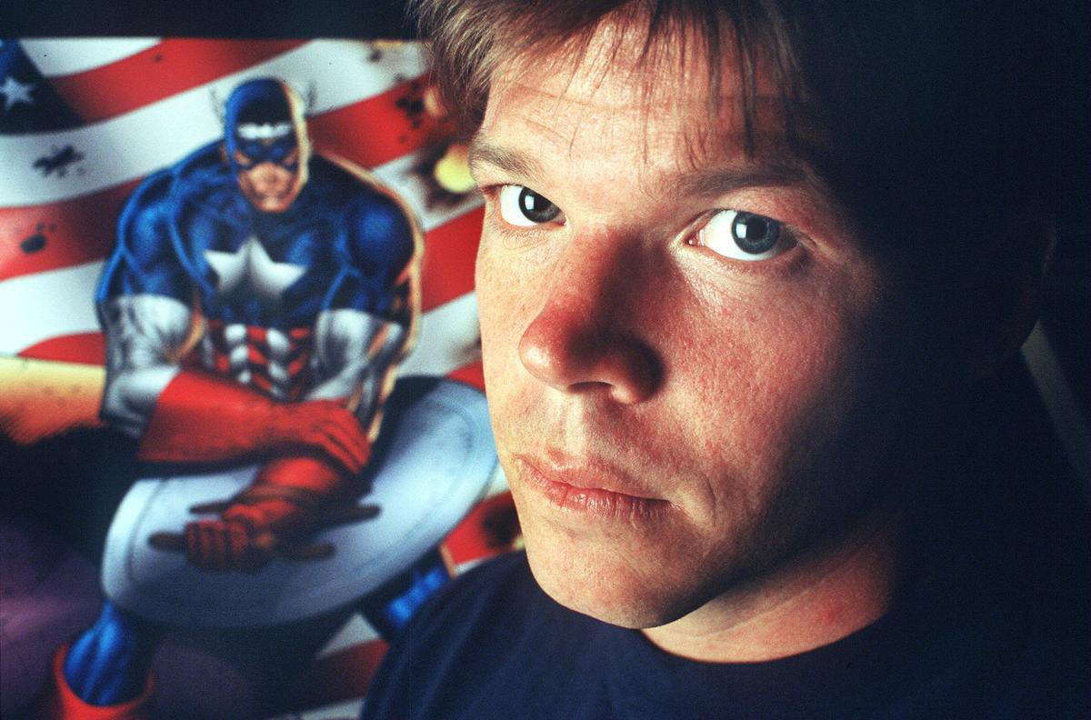 Роб без. Роб Лайфилд Капитан Америка. Rob Liefeld.