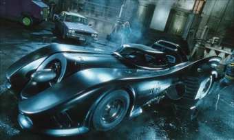 michael keaton batman batmobile