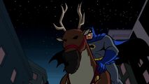 Batman Rides a Reindeer